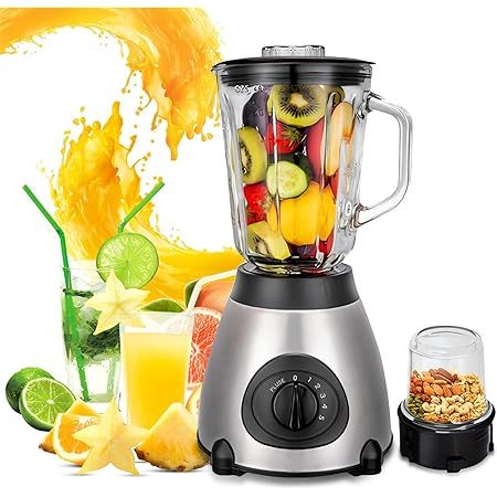 BLENDER  DSP PROFESIONNAL MIXEUR PUISSANT  POUR  CUISINE  ET JUS FRAIS